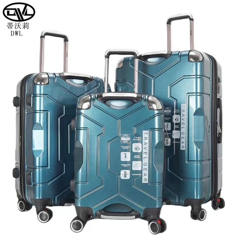 Modern ABS Travel Zipper Suitcase Cabin Luggage Set with Removable Wheels Corner Guards – Top Quality ABS Luggage Set and 32inch Large Capacity Trolley Luggage price