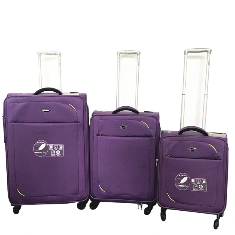 Multifunction Valise Trolley Bag EVA Travelling Suitcase Zipper Purple Luggage Set – EVA Luggage Set and Polyster Luggage Set price