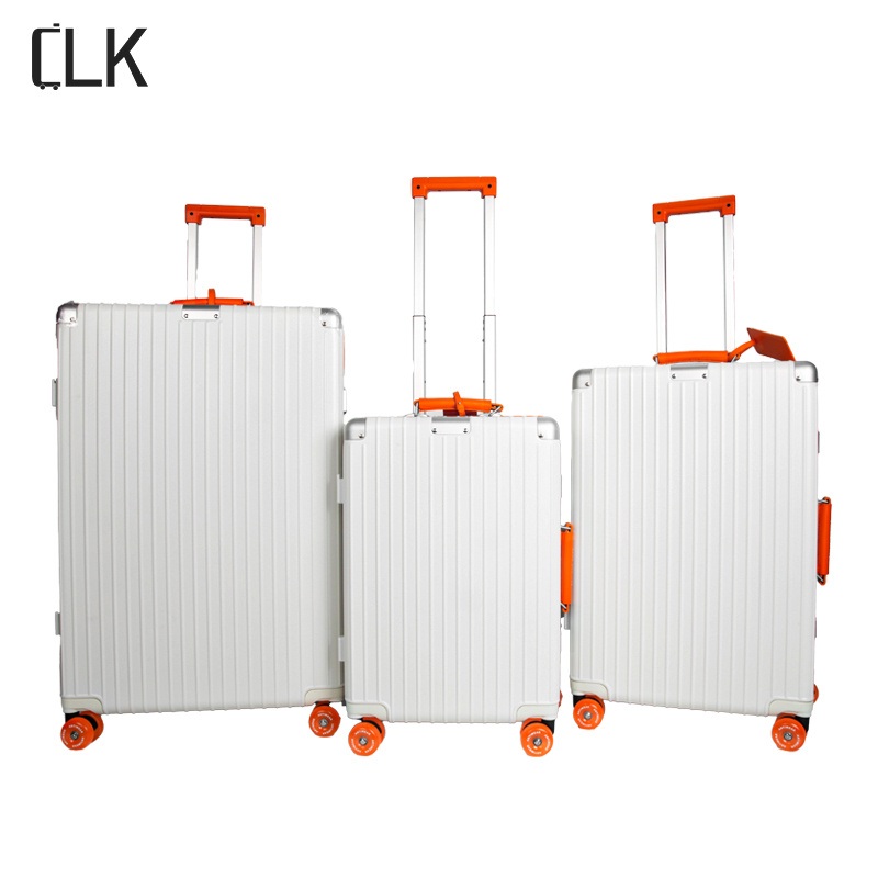 New Arrival Rolling Suitcase Sets Designer PC Aluminium Frame Travel Luggage – Carry on Business Travel and Bags Customized price