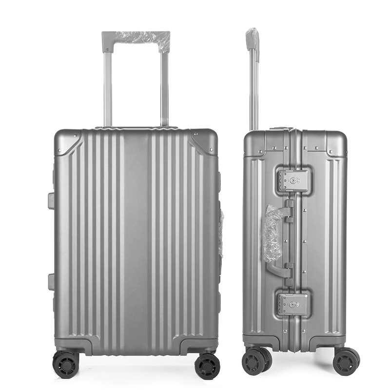 Prompt Shipment Luggage Tsa Locks Designer Checked Bag Aluminum Trunk – Hard Shell Carry and Luggag price