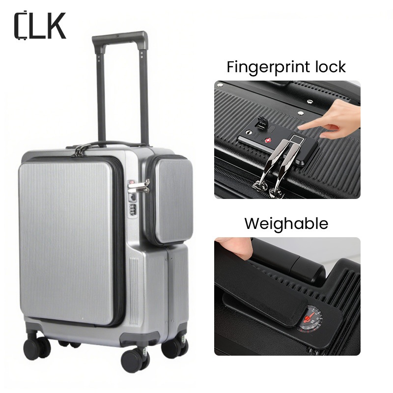 Refined Seat Business Luxury Suitcase Tags Hardshell Underseat Carry on Custom Travel Smart Luggage – Durable PC Luggage Set and PC Luggage Set price