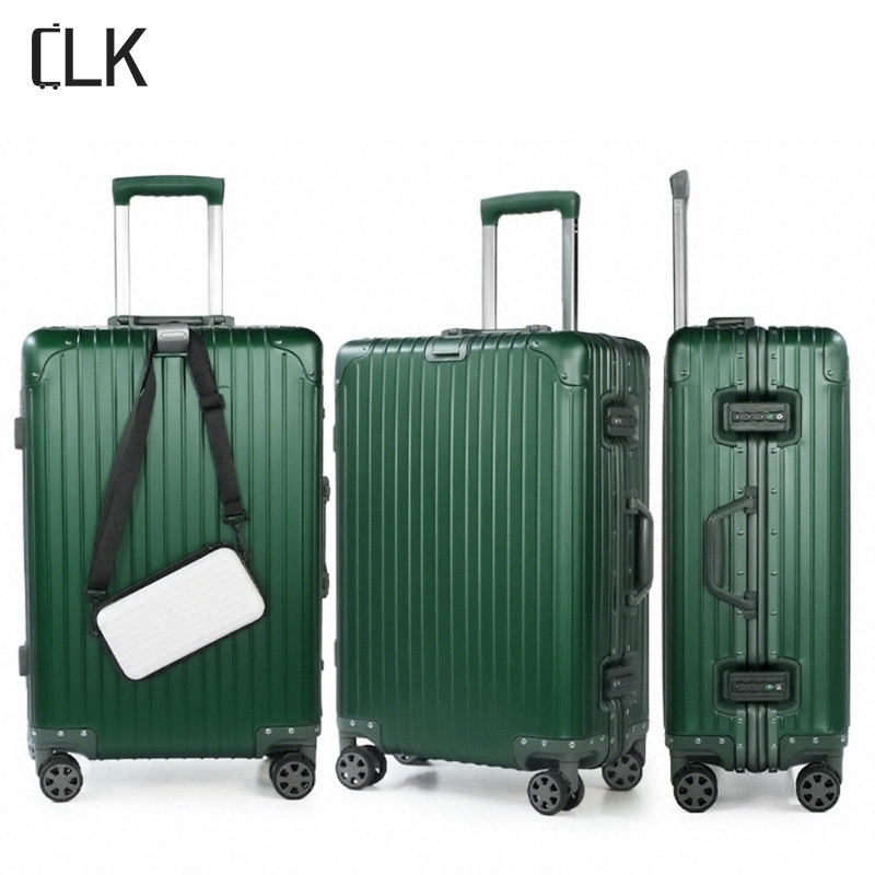 Reputable Supplier Set Suitcase Customized Aluminum-Magnesium Alloy Rolling Trolley Luggage – Aerospace-Grade Aluminum-Magnesium Alloy and Luggage Sets price