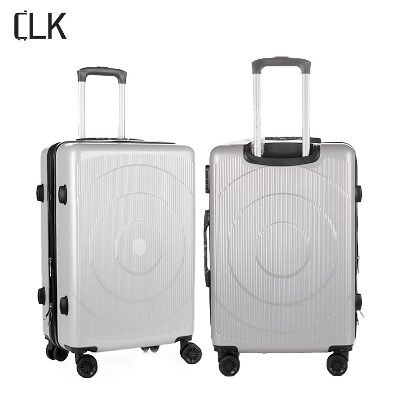 Versatile Suitcase Carry on Travel Bags Factory Cart Organizers Wholesale Luggage – Fingerprint Suitcase and PC Luggage Set price
