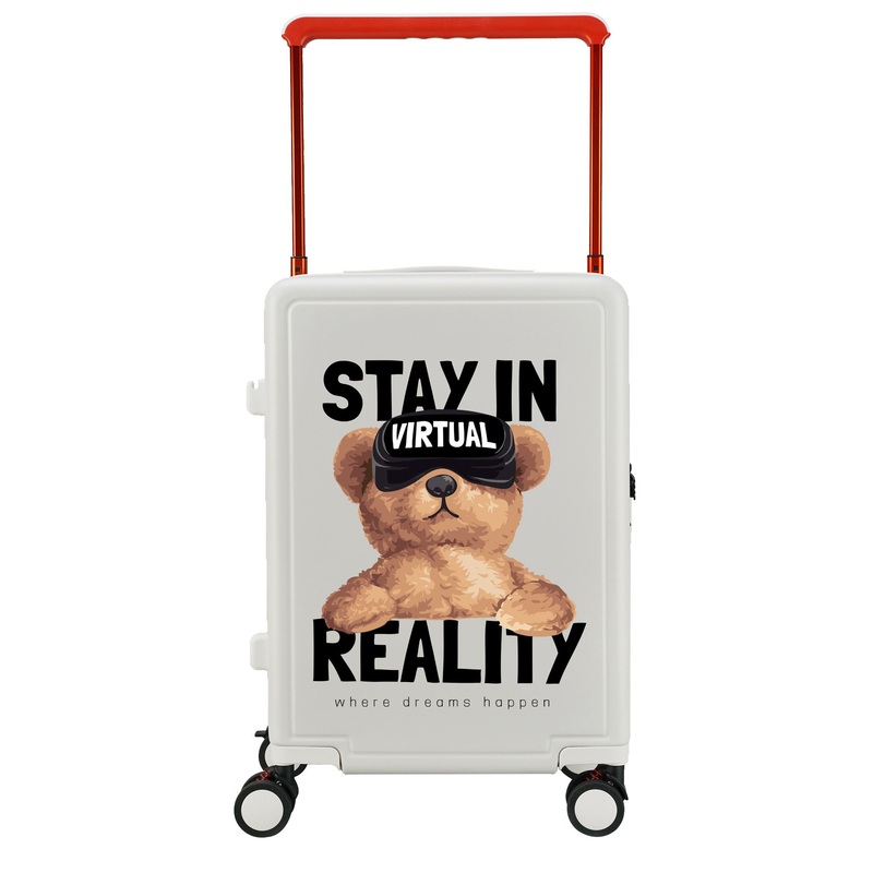 20/24 Inch Wide Trolley PC Luggage Lovely Bear Design Travel Suitcase – PC Material Trolley Case and 20/24 Inch Trolley Case price