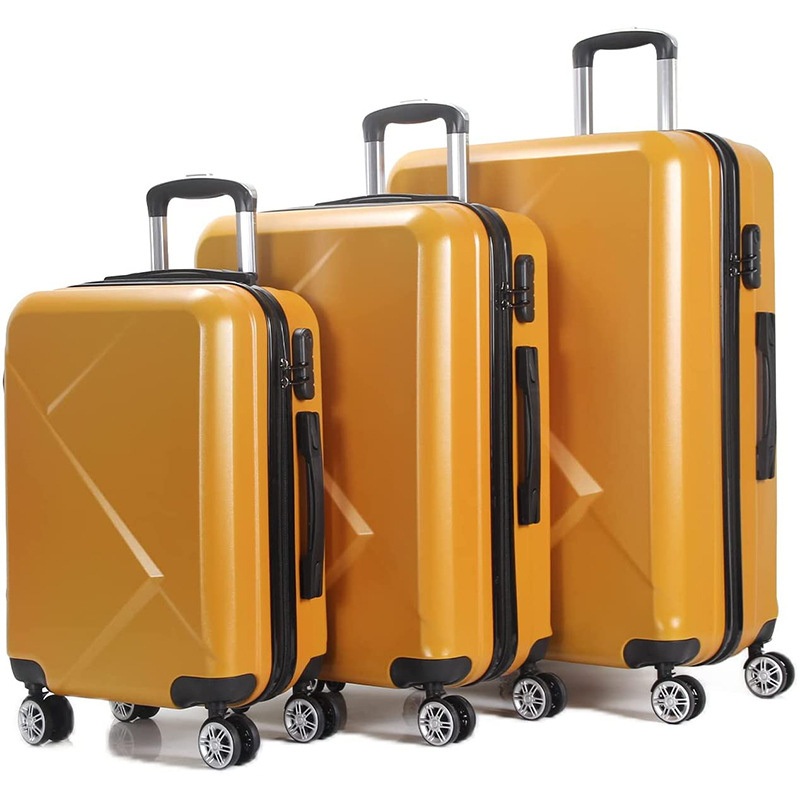 ABS Carry on Luggage 5 Piece Sets Suitcases with Spinner Wheels – Luggage Trolley Sets and ABS Travel Suitcases price