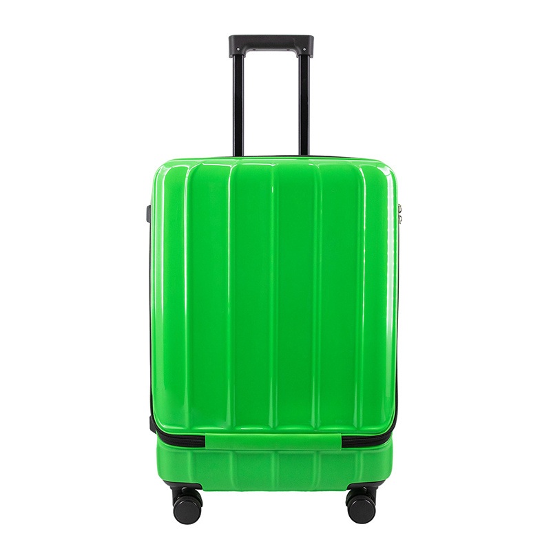 Best Selling Striped Suitcase Rotate 360 Degrees 4 Wheel Luggage ABS PC Travel Bags Trolley Suitcase – Cabin Suitcase and Travel Suitcase price