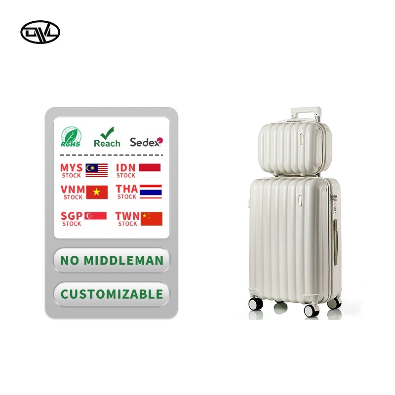 Classical ABS Travel Trolley Luggage Manufacturer Carry-on Hardshell Customized Suitcase – Luggage Sets 4 Piece and Suitcase Set with Spinner Wheel price