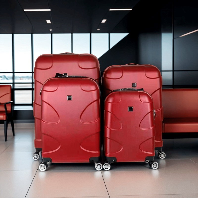 Fancy Durable Luggage 4 Piece Set Weekend Carry on ABS Spinner Trolley Suitcase – Large 32 Inch Checked-in Luggage and Hot Sale China Supplier Luggage price