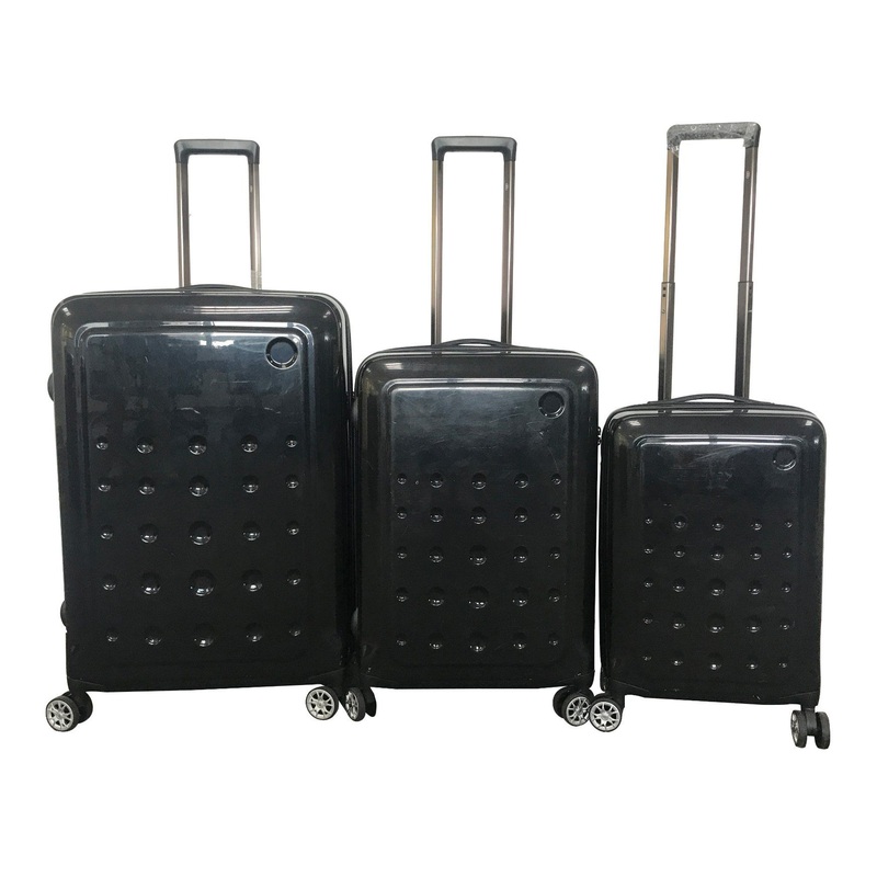 Good Price OEM Simple Style Black Color Nested ABS+PC Luggage Set 20/24/28inch – OEM Luggage Set 20/24/28inch and Nested ABS+PC Luggage Set price