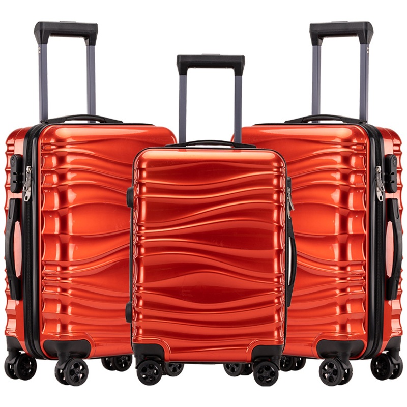 Light Weight Trolley Suitcase, High Quality 3PCS 20 24 28 Travel Luggage Set, Urtralight Fashion ABS PC Trolley Luggage – Travel Luggage and Fashion Luggage price