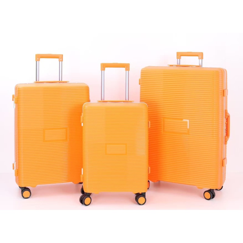 Luxury President PP Lightweight Frame Suitcase New Design Trendy Travel Luggage Set – Customized Logo Trolley Luggage and New Arrivals 2025 PP Suitcase price