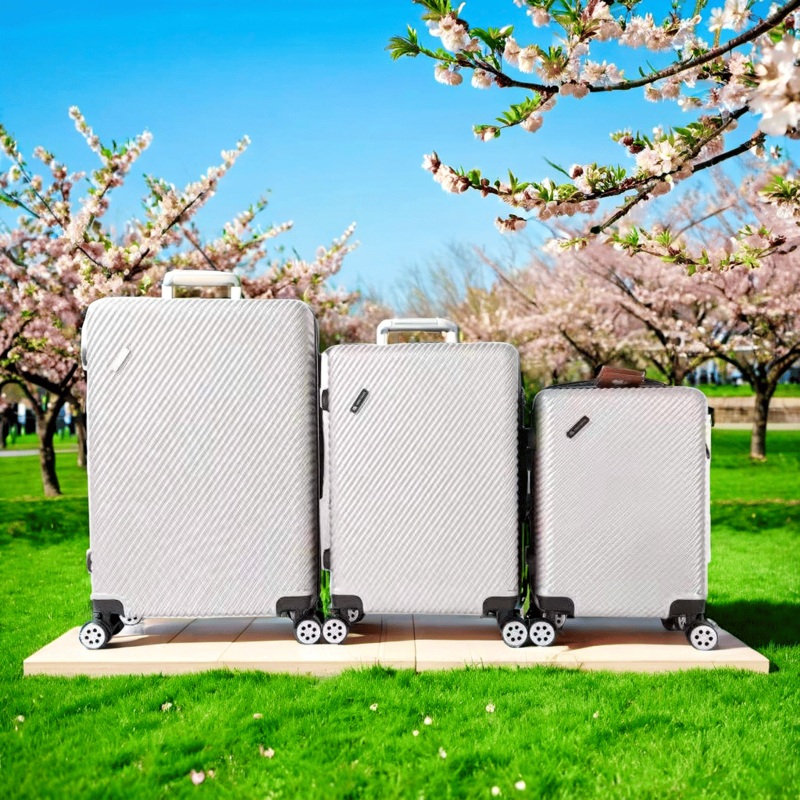 New Style Casual Trolley Cabin Luggage Bags Made in China Hardside Travel 4 Pieces Suitcase Suit with 8 Spinner Wheels – Cabin Trolley Travel Suitcase and China Luggage Manufacturer price