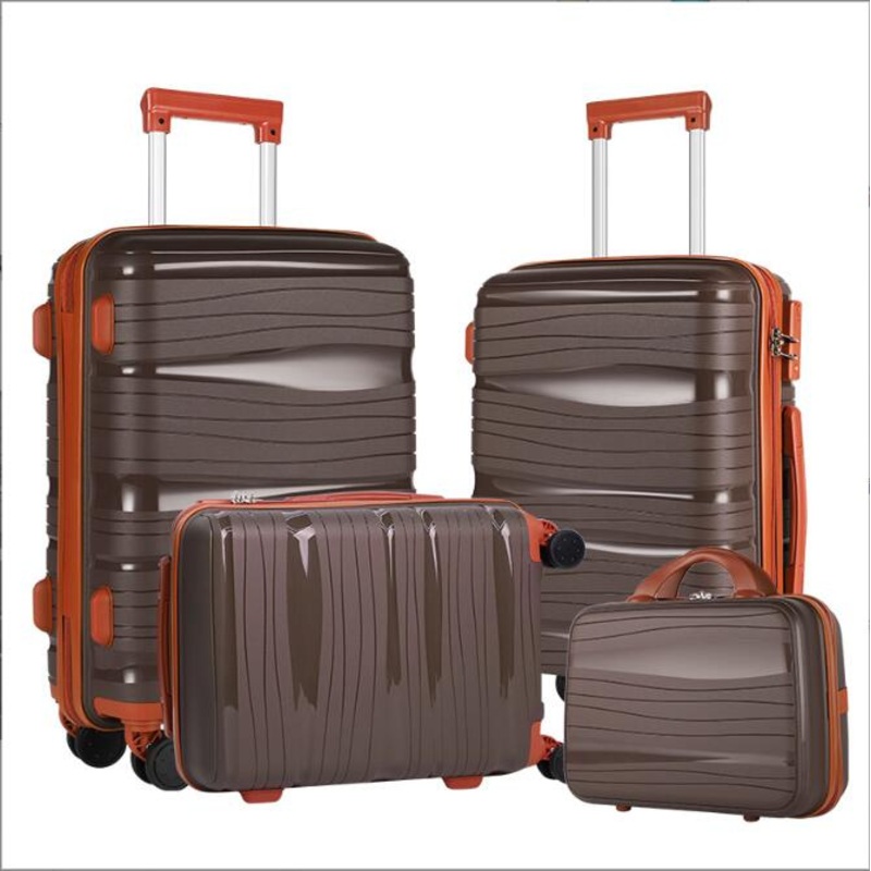 100% PP Luggage 3PCS Set Large Capacity Durable Sturdy Suitcase Wholesale – 100% New PP Luggage and PP Luggage 3 PCS Set price