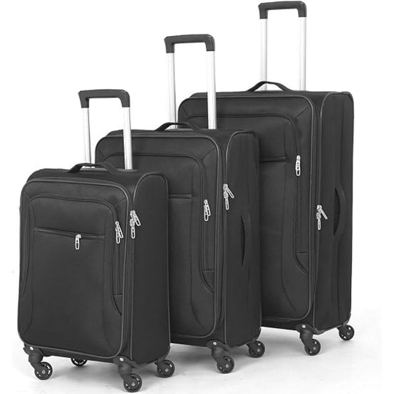 Children Adult Travel Bag Fabric Luggage Trolley Case Suitcase Trolley Bag – Luggage Bag Sets and Soft Luggage price