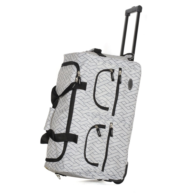 Custom Wheeled Duffel Bag Waterproof Large Travel Rolling Trolley Bag – Trolley Backpack and Rolling Bag price