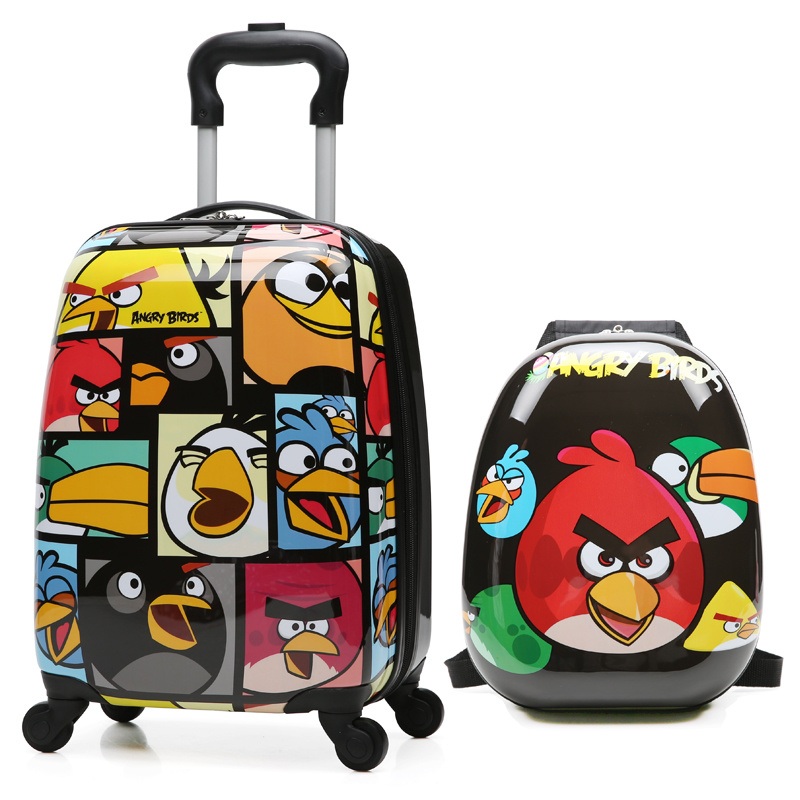 Fashion Cartoon Children Caddy Travel School Suitcase ABS Hard Case Printed Kids Luggage – Kids Luggage and Printed Luggage for Kids price