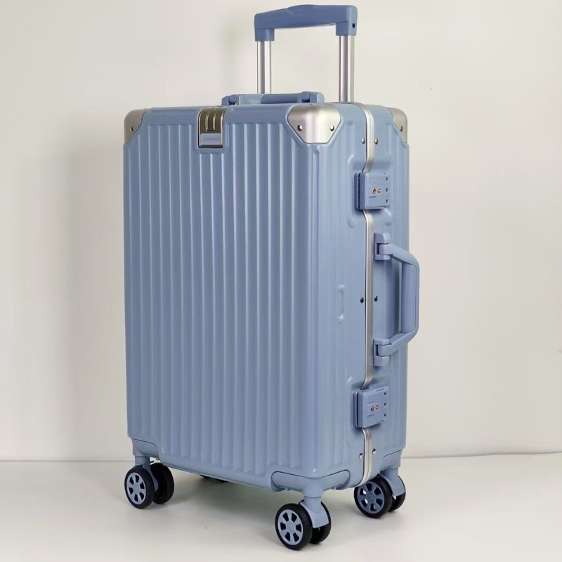 Luxury Aluminum Koffer Best Premium Cabin Luggage with Smart Hook Insulated Cup Holder – Aluminum Luggage and Best Cabin Luggage price