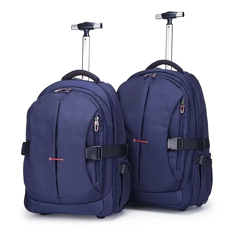Multi-Use Executive Travel Business Outdoor School Mochilas Laptop Bag Rolling Wheeled Luggage Trolley Bag Backpack – Trolley Backpack and Backpack price