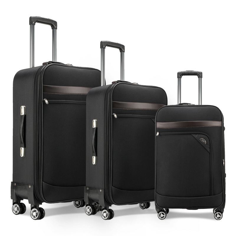 Oxford Weave Trio – Durable 3-Piece Suitcase Set – Suitcase and Travel Suitcase price