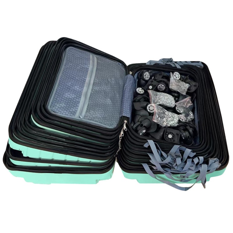 Pengteng Manufacturer Semi Finished Suitcase Set Half Finished Luggage Set for Saudi Arabic Lebanon Malaysia with PP PC Aluminium Suitcase Set Material – Semi Finished Suitcase and Half Finished Suitcase price