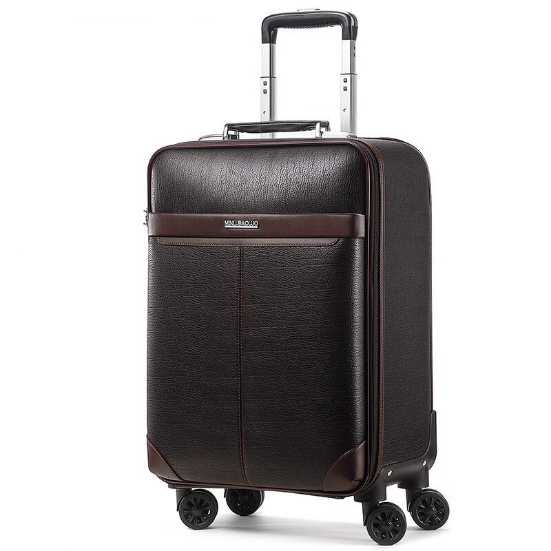PU Trolley Wheeled Lugggae Business Leisure Travel Shopping Suitcase Bag Case (CY3406) – Trolley Bag and Travel Bag price