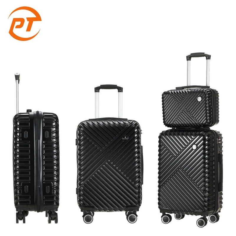 Top Quality Wholesale Zip Trolley Luggage Bag Set Waterproof Travel Suitcase Bags Checked Bags Set Zip Wheel Luggage Set – Cosmetic Suitcase and Suitcase Set price