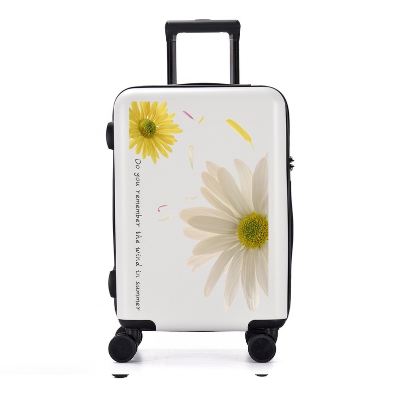 Travelling ABS+PC Luggage Hot Selling Double Wheels Customized Pictures Print Suitcase – Customized Lugggae Set and Printing Lugggae Set price