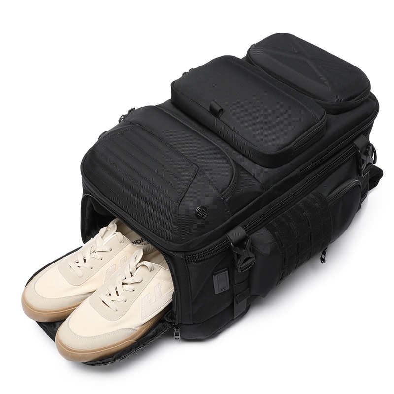 Waterproof Outdoor Tactical Backpack Durable Business Laptop Bag with USB Charging Port Hiking Travel Bag for Men – Hand Bag and Shoulder Bag price