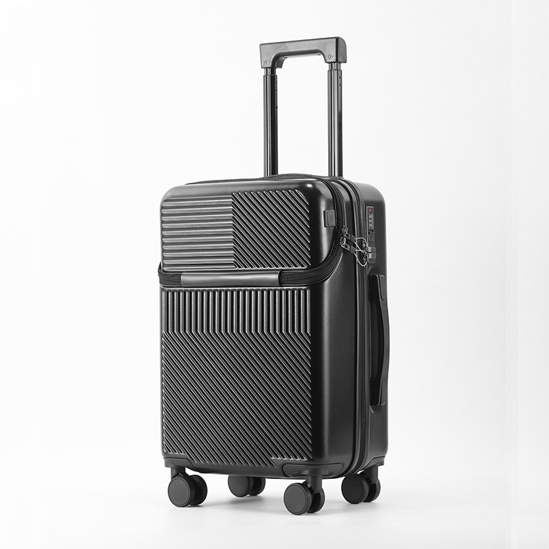 20-Inch Modern Suitcase with Front Opening Student Boarding Luggage Case Multifunctional Suitcase – Suitcase and ABS Suitcase price
