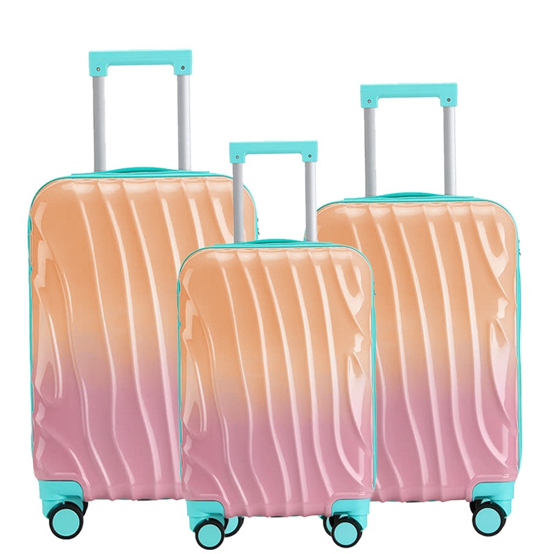 3-Piece Hardside Zipper Trolley Luggage Set Premium Travel Luggage Collection – Zipper Luggage and Travel Luggage price