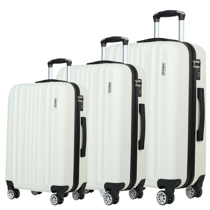 Anti-Collision Angle ABS Multicolor Spinner Trolley Luggage Sets 3PCS Suitcase – Anti-Collision Angle Suitcase and Stock Luggage price