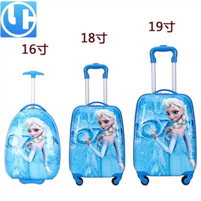 Boarding Universal Wheel Trolley Case Childrens Suitcase Cartoon Suitcase Student Gift Box – Kids Scooter Luggage and Travelling Bags Trolley Luggage price