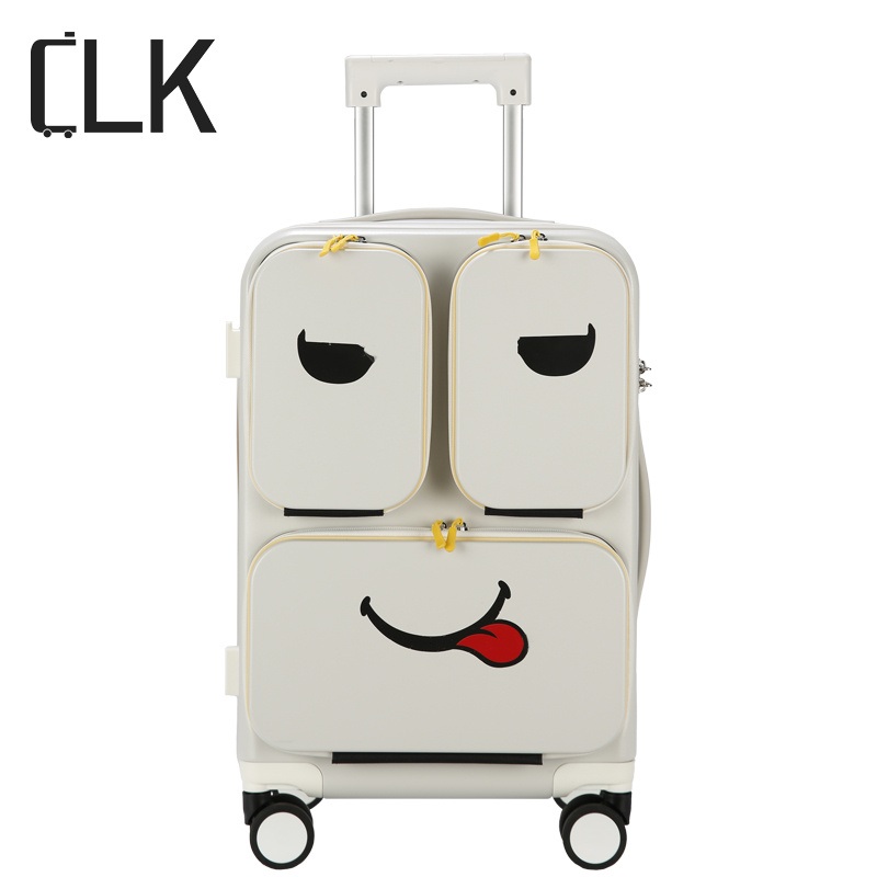 Customize The Contents of The Trolley Case Hard Shell with 3 Front Openning and Silent Wheel – Luggage Set and Suitcase Set price