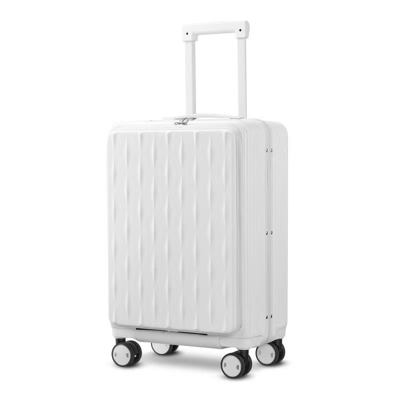 Good Quality Travel Front Opening Aluminium Trolley Underseat Luggage – Aluminum Frame Hardshell and Robust Hardside Luggage price