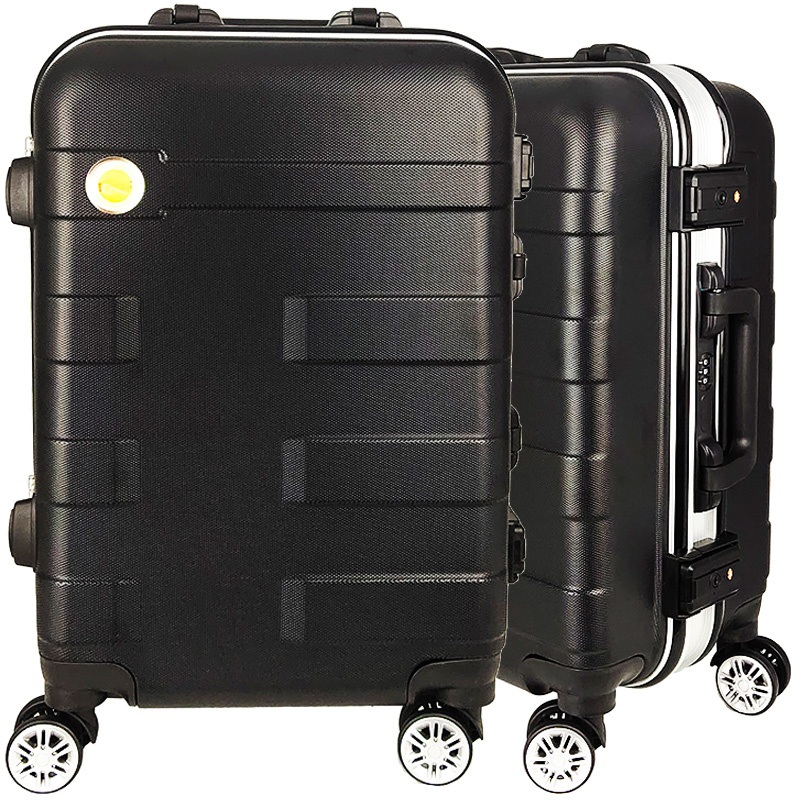 High Quality Fashion ABS Aluminum Frame Travel Trolley Luggage Suitcase with Two Locks – Trolley Luggage and Travel Luggage price