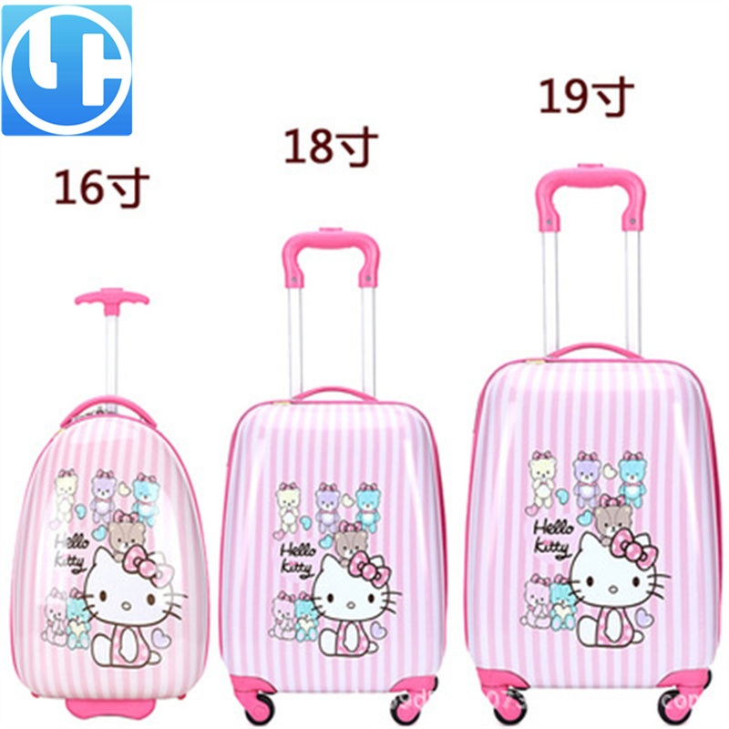 Hot Sale Cartoon Suitcase Cute Student Boarding Multicolor Childrens Trolley Case Luggage – Childrens Luggage and Cute Student Boarding Case price