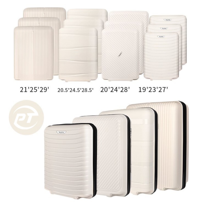 Pengteng Factory PP PC ABS Fabric Semi-Finished Suitcase Half Finished Luggaget Set for Brazil India Lebanon Mexico Peru Suitcase Manufacturer – Semi Finished Suitcase and Half Finished Suitcase price