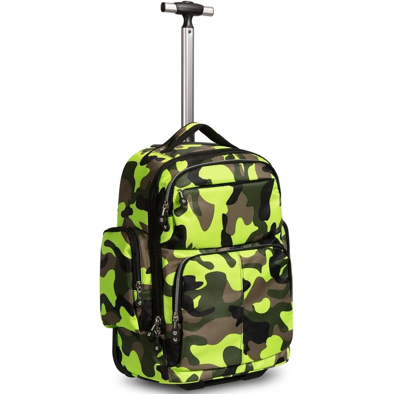 Rolling School Bags Girl S Boy S Trolley Case Ravel Suitcase School Mochila Luggage Trolley Bag with Wheels – Trolley Backpack and Bolso price