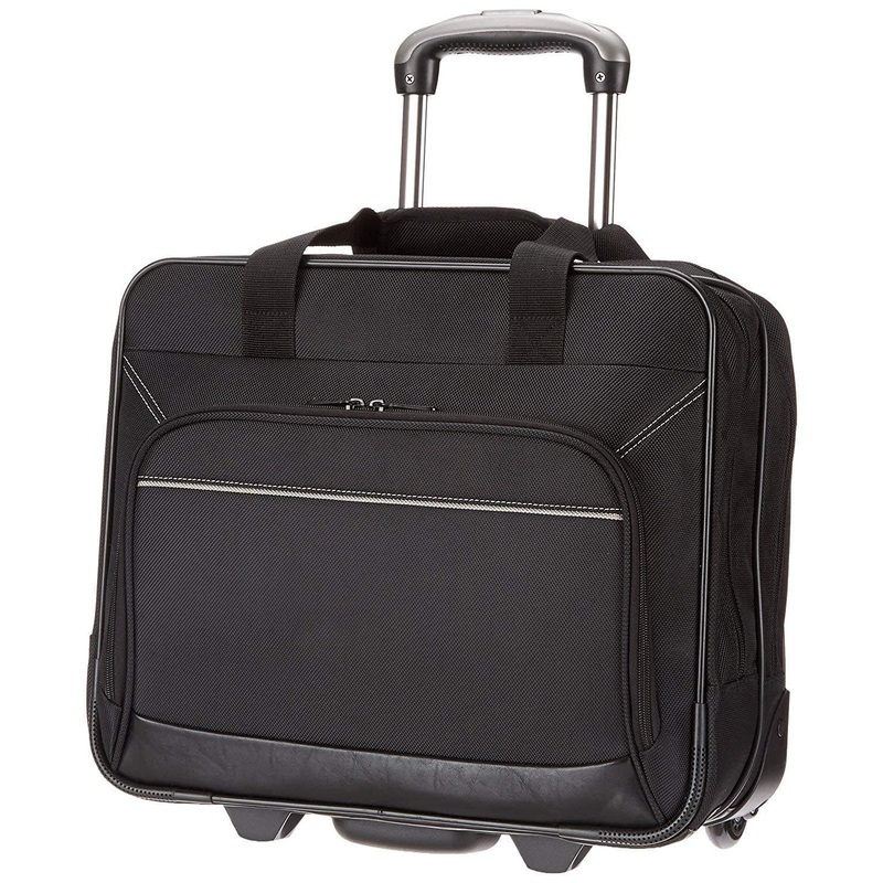 Water-Resistant Rolling Bag Accommodates up to 17.3 Laptop – Trolley Backpack and Trolley Bag price