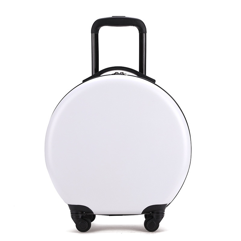 1PC Order Custom Logo Mini Round Trolley Case 18 Inches Cabin Size – Round Case and Round Trolley Case price