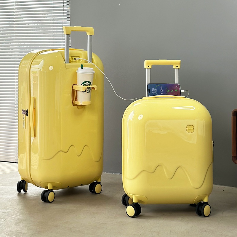 20-Inch Childrens Carry-on Shock-Resistant Travel Rolling Suitcase Password Luggage Box – Childrens Carry Suitcase and Custom Logo Carry price