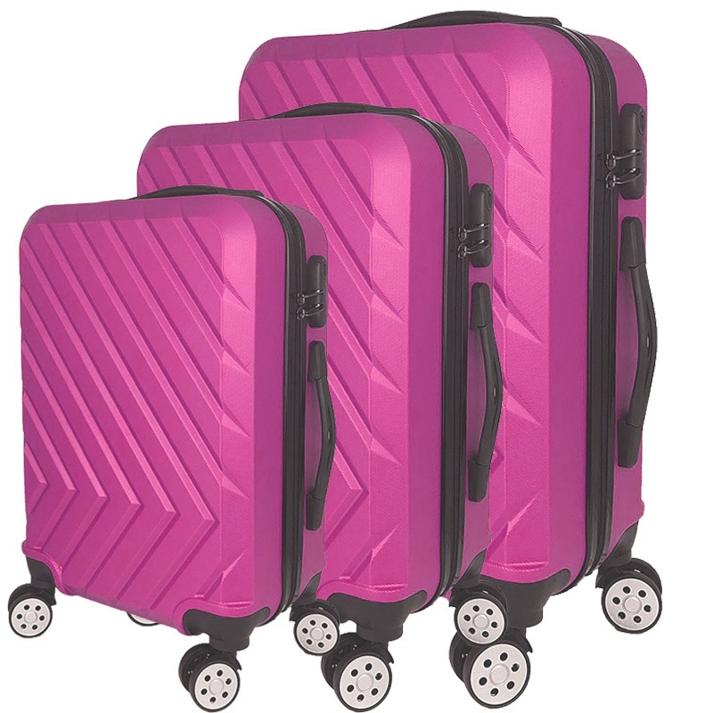 2025 Hot-Sale Fashion 3-Piece Set ABS Trolley Case Luggage with PP Handle – Trolley Case Luggage and Trolley Luggage price