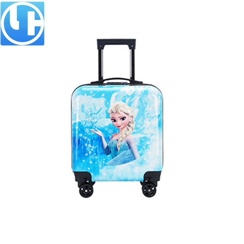 ABS Printed Travel Suitcase Scratch Proof Universal Wheel Luggage Children Kids Cartoon – Other Luggage and Travel Carry on Suitcase price