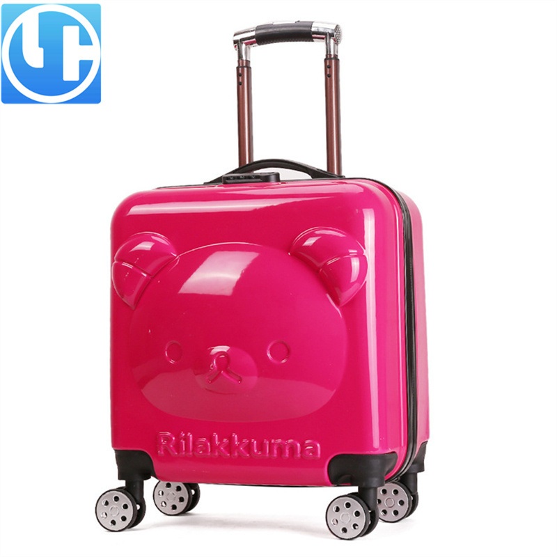Bear Cartoon Printing ABS Children Kids Travelling Trolley Case with Universal Wheel – Luggage Travel Bags Trolley and Cartoon Trolley Kids Travel Luggage price