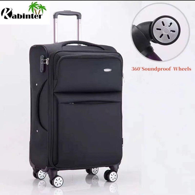 Customize Trolley Luggage Soft Business Travel Bag Big Capacity Carry-on Rolling Suitcase Manufactory – Luggage and Luggage Bag price