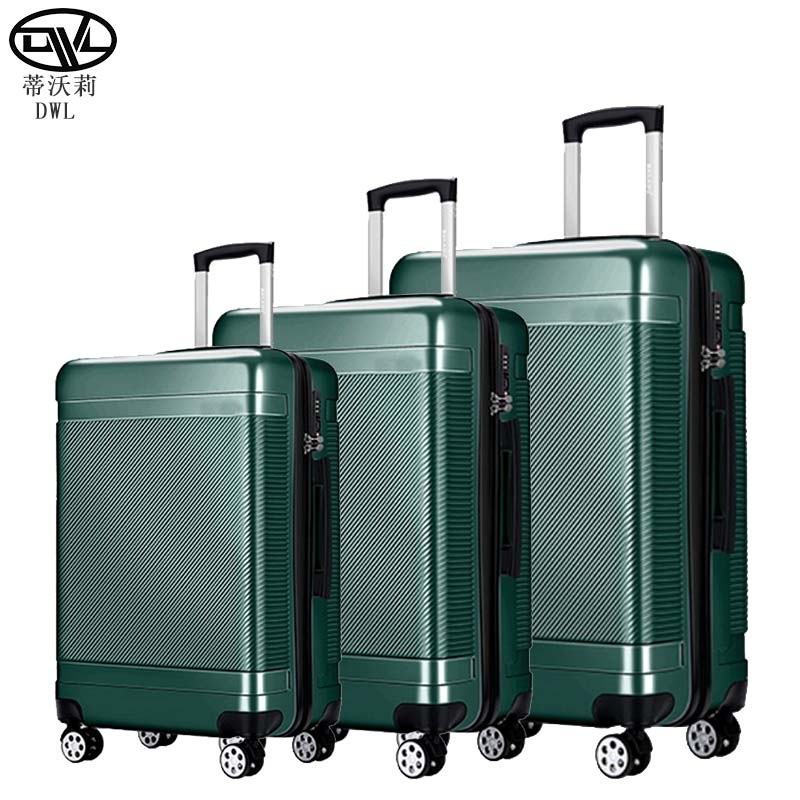 Factory Custom 3 Piece Luggage Set ABS Hardshell Tsa Lock Spinner Wheels Luggage Carry on Suitcase Travel Luggage Bags – Travelling Luggage Set and Luggage Bags Travel price