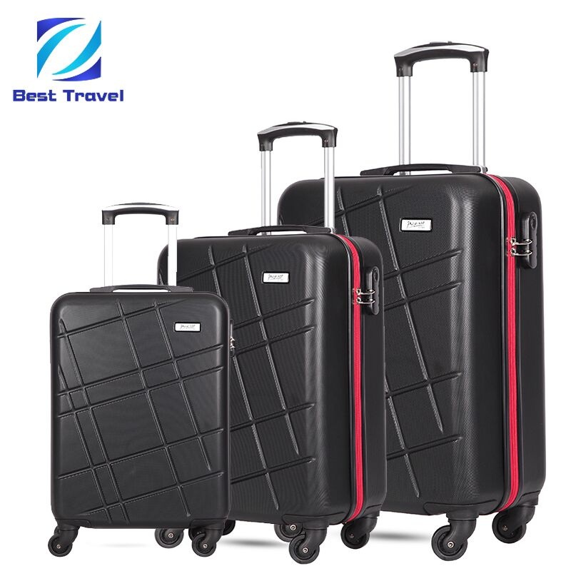 Fashion Leisure Promotional Travelling ABS PC Hard Shell Lightweight Cabin Hand Carry Trolley Travel Luggage Bag – Hard Case and Suitcase price