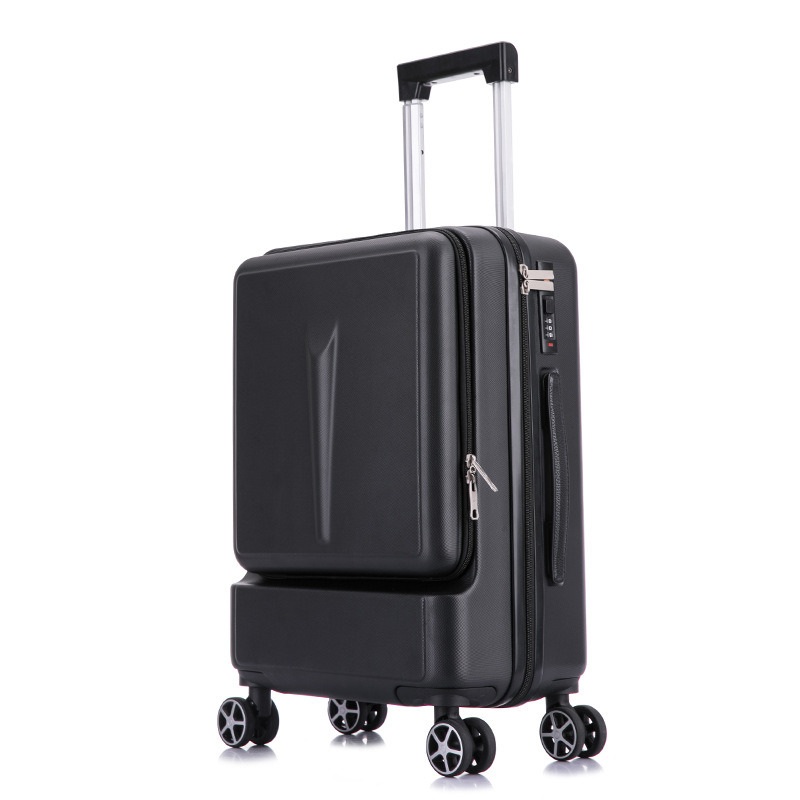 Fashion Style Cabin Size Super Light Tsa Lock Smooth Aircraft Wheels Front Opening ABS Travel Suitcase Trolley Luggage – Luggage and Trolley Luggage price