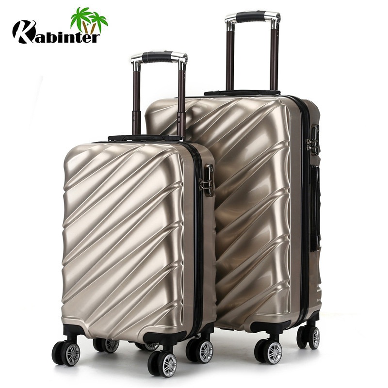 Fashionable Hardshell Luggage PC Trolley Luggage Set Travel Bag Manufactory – ABS+PC Luggage and ABS Luggage price