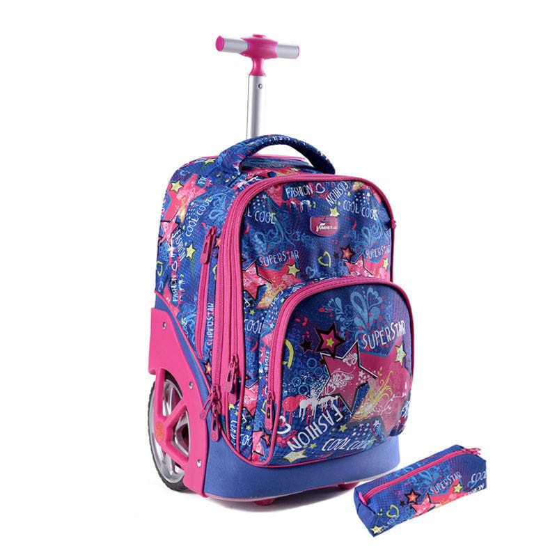 Kids Luggage Trolley Kids Travel Bag, , Kids School Trolley Luggage Bag – Trolley Bag and Trolley Schoolbag price
